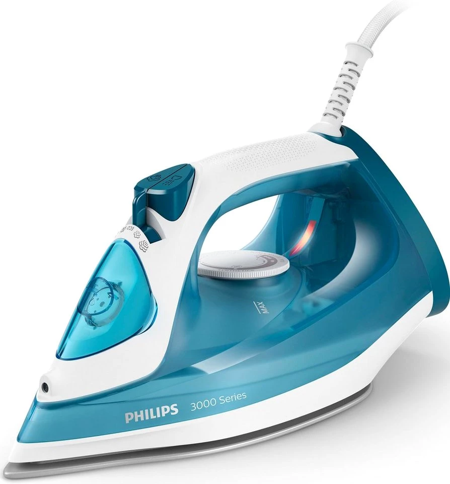 Philips Dampfbügeleisen DST3011/20 3000 Series, 2100 W, Keramik Bügelsohle