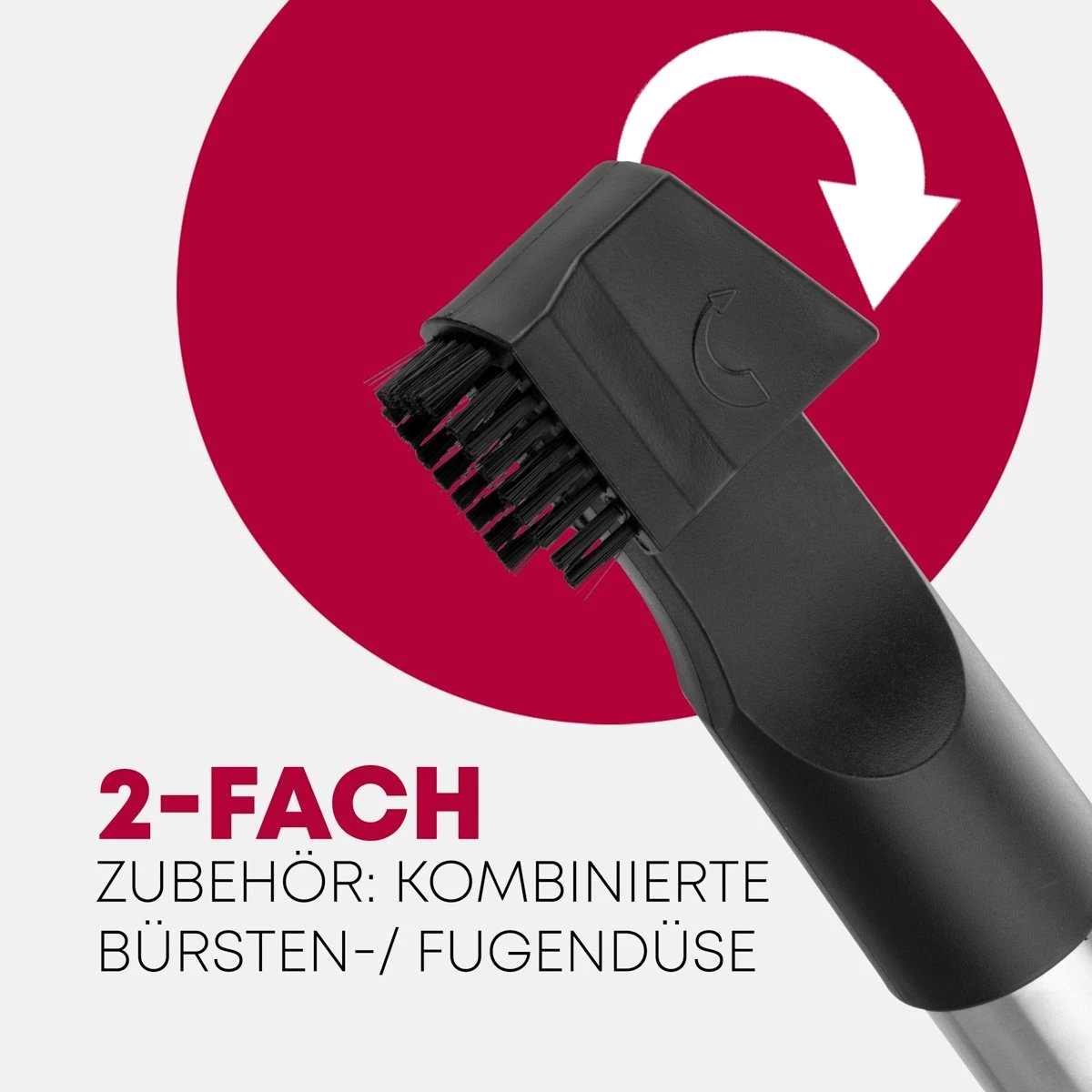 CLATRONIC Bodenstaubsauger BS 1300 N, mit 5-fach Mikrofiltersystem, 700 Watt